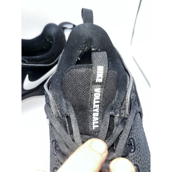 Nike Women's Zoom HyperAce Volleyball Shoes Black And White  Size 9 - Picture 4 of 8